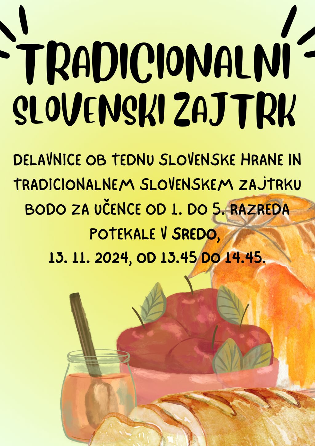 Slovenski tradicionalni zajtrk 1